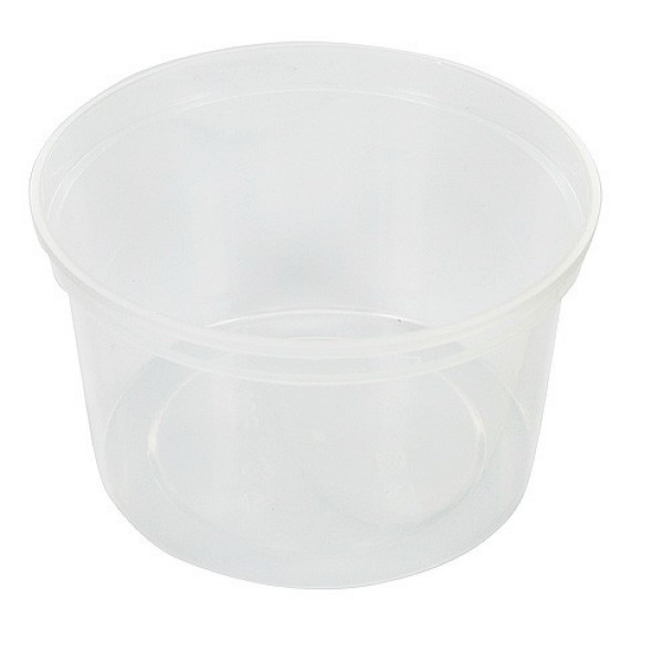 Pot Micro-ondes rond 500 ml - 500 pcs